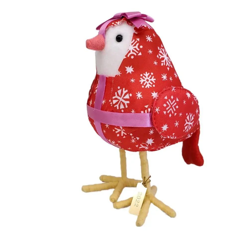 Target Wondershop Featherly Friends Bow Bird Decorative Figurine Present 2022